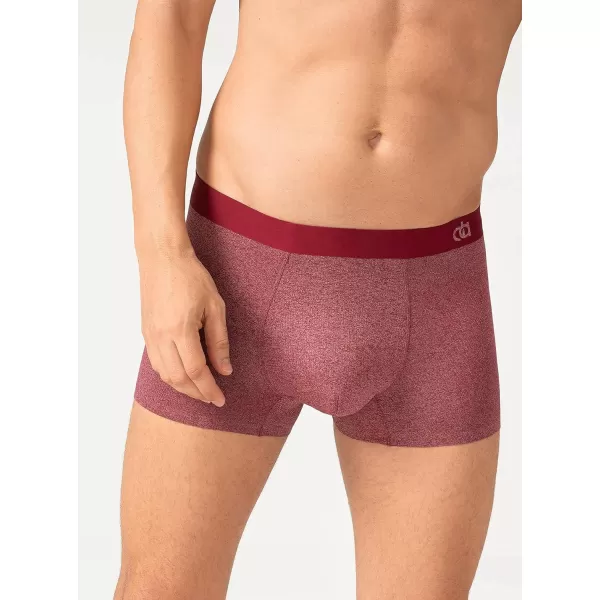 DAVID ARCHY Men's Soft Trunks Breathable Pouch Underwear 3, 4 or 6 Pack