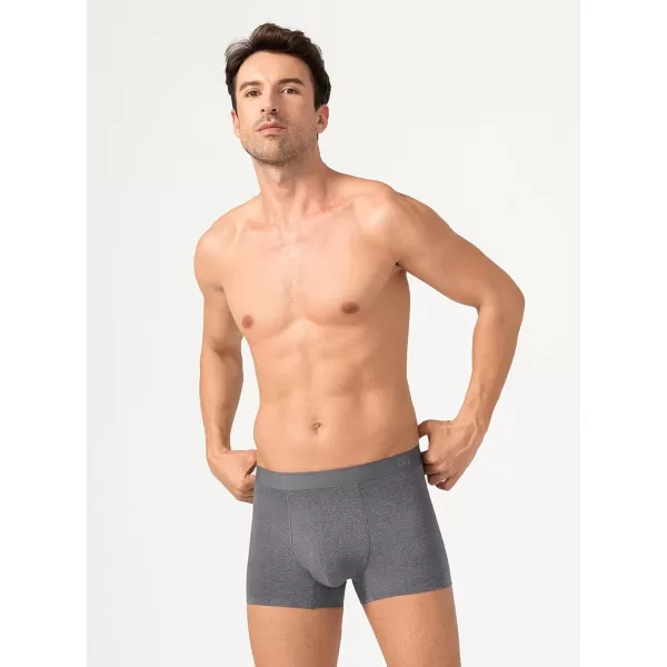 DAVID ARCHY Men's Soft Trunks Breathable Pouch Underwear 3, 4 or 6 Pack