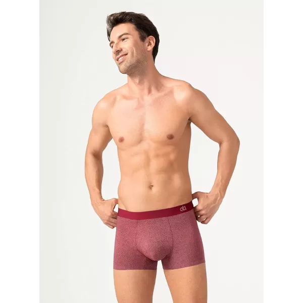 DAVID ARCHY Men's Soft Trunks Breathable Pouch Underwear 3, 4 or 6 Pack