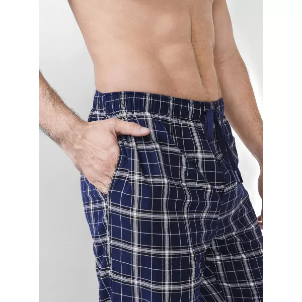 Men's Pajamas Set Long Tops and Bottoms Sleepwear Loungewear Pjs