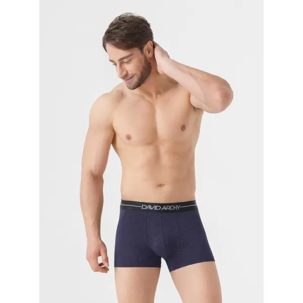 Men's Soft Trunks Breathable Pouch Underwear 3, 4 or 6 Pack