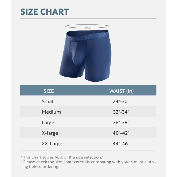 Mens Underwear Bamboo Rayon Boxer Briefs Breathable Soft Moisture-Wicking with Fly Underwear for Men Multipack