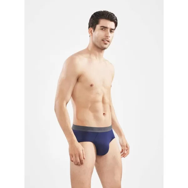 Men's Underwear Bamboo Rayon Briefs Super Soft Comfort Pouch Briefs Pack