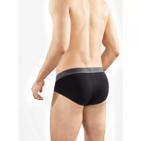 Men's Underwear Bamboo Rayon Briefs Super Soft Comfort Pouch Briefs Pack