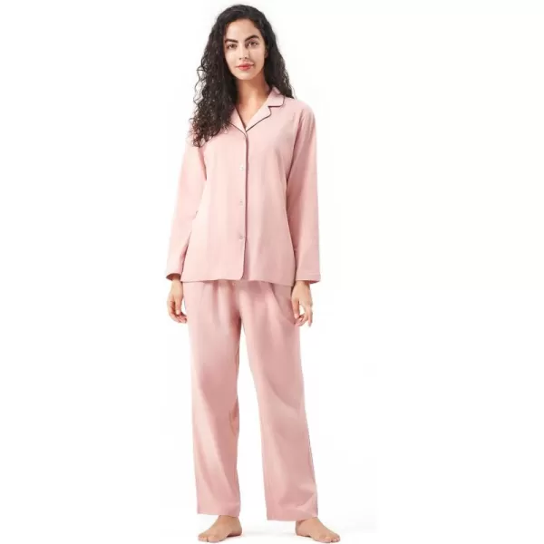 DAVID ARCHY Womens Pajamas Sets Premium Cotton Sleepwear Matching Gifts Comfort Loungewear