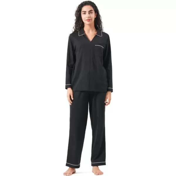 DAVID ARCHY Womens Pajamas Sets Premium Cotton Sleepwear Matching Gifts Comfort Loungewear