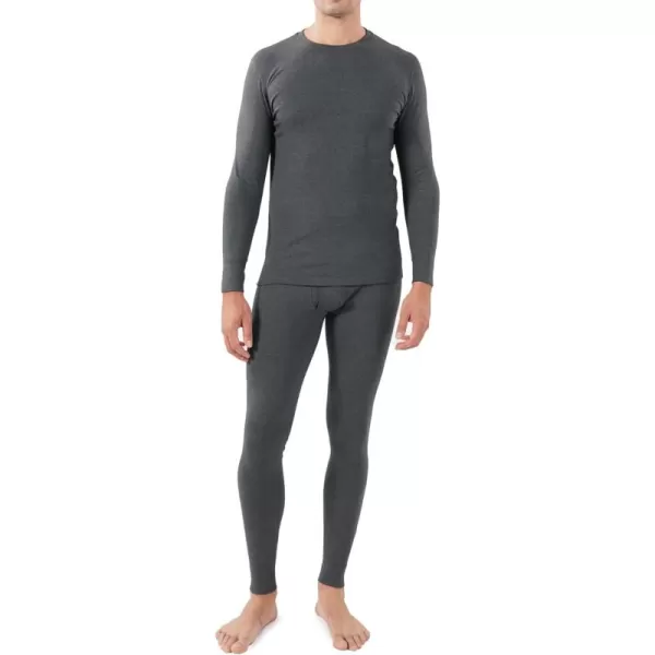 Thermal Underwear for Men Cotton Fleece Lined Men's Thermal Bottoms &amp; Sets Stretch Base Layer Tops &amp; Long Johns