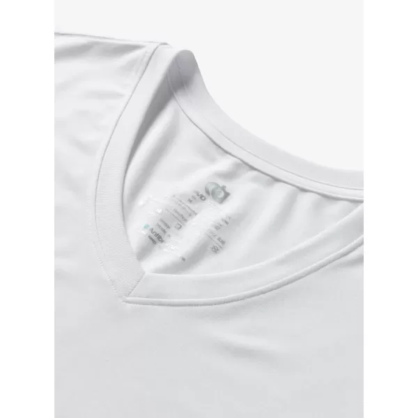 DAVID ARCHY Men's Anti-Odor Micro Modal Undershirt V-Neck Tees Ultra Comfy T-Shirts for Men 3 Pack