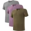 Crewneck - Heather Balsam Green/Heather Potent Purple/Heather Dark Gray