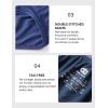 imageDAVID ARCHY Mens Briefs Micro Modal No Fly Underwear Support Pouch Soft Comfort Briefs for Men 4 PackDark BlueWine Purple