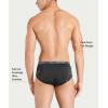 imageDAVID ARCHY Mens Briefs Rayon Made From Bamboo Underwear Pouch Breathable Super Soft Comfort 4 or 7 PackBlackno Fly