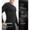 imageDAVID ARCHY Mens Heavyweight Thermal Underwear for Extreme Cold Perfect for Harsh Winter from 10C to 5CBlackns24002