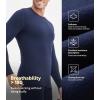 imageDAVID ARCHY Mens Heavyweight Thermal Underwear for Extreme Cold Perfect for Harsh Winter from 10C to 5CDark Bluens24002