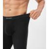 imageDAVID ARCHY Mens Lightweight Thermal Underwear  Breathable Comfort for Cool Weather Ideal for Active UseBlackns24001