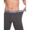 imageDAVID ARCHY Mens Thermal Underwear Set Winter Warm Base Layers Thermal Top and Bottoms Long Johns SetDark Gray