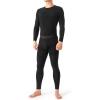 Black - Thermal Set - Double Sided Fleece Acrylic