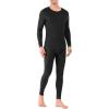 Rib Cotton Black - Thermal Set - Midweight