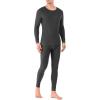 Rib Cotton Dark Gray - Thermal Set - Midweight