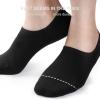 imageDAVID ARCHY Mens MultiPack Soft Breathable Cotton Ankle Socks Casual Low Cut Socks US Shoe Size 6126 Pack  Black