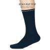 imageDAVID ARCHY Mens MultiPairs Breathable Cotton Athletic Socks Casual Crew Socks US Shoe Size 6122 Pairs  Navy Blue