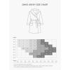 imageDAVID ARCHY Mens Robe Warm and Soft Cozy Coral Plush Fleece Long BathrobeDark Graye