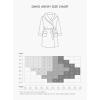 imageDAVID ARCHY Mens Soft Fleece Plush Robe Full Length Long BathrobeCoffee Grid  Shu Velveteen