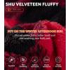 imageDAVID ARCHY Mens Soft Fleece Plush Robe Full Length Long BathrobeRed Grid Shu Velveteen