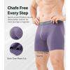 imageDAVID ARCHY Mens Underwear WickingMoisture Cooling Rayon Made From Bamboo Boxer Briefs with Support Pouch Fly 4 or 7 PackMulticolor 7pack