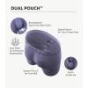 imageDAVID ARCHY Mens Soft Underwear Micro Modal Dual Pouch Trunks Ball Pouch Bulge Enhancing Boxer Briefs for Men 3 or 4 PackC2  NavyPlumSlate BlueDusty Violet  25 in 4 Pack