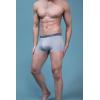 imageDAVID ARCHY Mens Trunks Underwear Soft Breathable Rayon Made from Bamboo Trunk No Fly PouchA  Heather Gray4 Pack