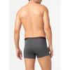 imageDAVID ARCHY Mens Trunks Underwear Soft Breathable Rayon Made from Bamboo Trunk No Fly PouchB  Navy BlueDark Gray4 Pack  No Fly