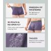 imageDAVID ARCHY Mens Trunks Underwear Soft Breathable Rayon Made from Bamboo Trunk No Fly PouchGrey BlueGreenBlackGrey Purple With 35 Short Leg in 4 Pack