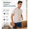 imageDAVID ARCHY Mens Underwear Boxer Briefs Breathable Soft MoistureWicking with Fly Underwear Long Leg 8quot for Men 3 PackLong Leg 8  B BlackDark GrayNavy Blue  3 Pack