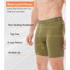 imageDAVID ARCHY Mens Underwear Boxer Briefs Breathable Soft MoistureWicking with Fly Underwear Long Leg 8quot for Men 3 PackLong Leg 8  BlackBrownOlive Green  3 Pack
