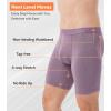imageDAVID ARCHY Mens Underwear Boxer Briefs Breathable Soft MoistureWicking with Fly Underwear Long Leg 8quot for Men 3 PackLong Leg 8  GrayPurpleOlive Green  3 Pack