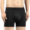 imageDAVID ARCHY Mens Underwear Boxer Briefs Breathable Soft MoistureWicking with Fly Underwear for Men MultipackA4  55  BlackDark Gray  4 Pack