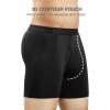 imageDAVID ARCHY Mens Underwear Boxer Briefs Breathable Soft MoistureWicking with Fly Underwear for Men MultipackA4  55  BlackDark Gray  4 Pack