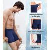 imageDAVID ARCHY Mens Underwear Boxer Briefs Breathable Soft MoistureWicking with Fly Underwear for Men MultipackA8  55  Multicolor  7 Pack
