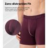 imageDAVID ARCHY Mens Underwear Boxer Briefs Breathable Soft MoistureWicking with Fly Underwear for Men MultipackZ3  55  BlackGray BlueVioletPurple  4 Pack