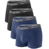 A  Black/Navy Blue-4 Pack