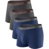 B  Navy Blue/Dark Gray-4 Pack  No Fly