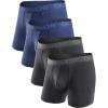 A2  5.5''  Black/Navy Blue  4 Pack