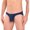 imageDAVID ARCHY Mens 4 Pack Micro Modal Underwear Low Rise Bikinis M BlackNavy Blue