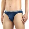 imageDAVID ARCHY Mens 4 Pack Micro Modal Underwear Soft Breathable Ultra Big Pouch Bikinis M Dark GrayNavy Blue