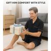 imageDAVID ARCHY Mens Pajamas Set Short Sleeve Summer Loungewear Soft Lightweight 2 Piece Pj Shorts Set with PocketsBlack