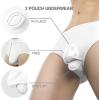 imageDAVID ARCHY Mens Briefs Micro Modal Dual Pouch Briefs Support Pouch Underwear Breathable Soft Briefs for Men 4 or 7 PackWhite