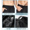 imageDAVID ARCHY Mens Pajama Shorts Bamboo Rayon Sleep Shorts Soft Comfy Breathable Lounge Pants with Pockets 2 PackBlackNavy Blue  Two Side Pockets