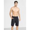 imageDAVID ARCHY Mens Pajama Shorts Bamboo Rayon Sleep Shorts Soft Comfy Breathable Lounge Pants with Pockets 2 PackBlackOlive Green  Two Side Pockets