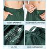 imageDAVID ARCHY Mens Pajama Shorts Bamboo Rayon Sleep Shorts Soft Comfy Breathable Lounge Pants with Pockets 2 PackHeather Dark GreenHeather Grey  Two Side Pockets