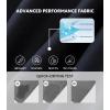 imageSeparatec Mens Underwear with Pouch for balls Anti Chafing Underwear Men Athletic Sport Performance Long Boxer Briefs 3 PackA1  Black